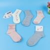 Vớ cotton thể thao nữ dài trong suốt