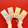 Cục tẩy thạch 3 màu 4 miếng Xx