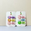 Bộ 3 kẹp hoạt hình bằng acrylic