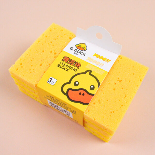 Máy chà sàn ba mảnh Little Yellow Duck 0919