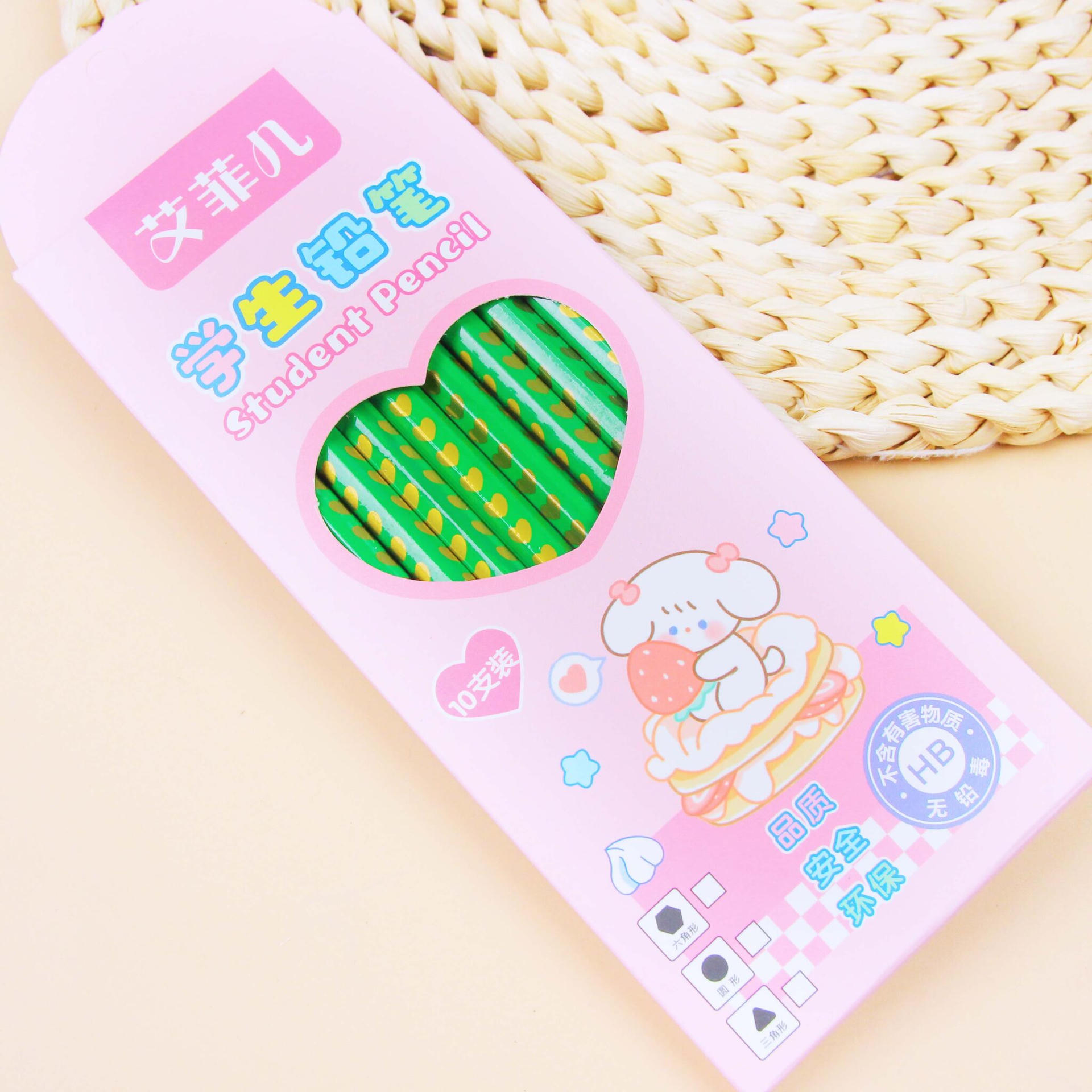 Bộ 10 bút chì gỗ 951 1 Bộ 10 bút chì gỗ 951