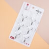Sáu móc dính hình chữ U Xiaoya 9102 dễ thương