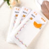 Khăn lau chén bằng vải cotton cầu vồng Jingmei 1781-25 (gói 2 chiếc)