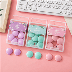 7715 macaron màu hộp lớn màu trắng kẹp giấy lớn