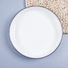 Đĩa trắng 8inch viền đen (gói 50 cái)