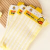 Set 2 khăn lau bát dĩa vịt vàng