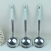 Thìa Inox Tay Cầm Đá Trắng 08