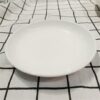 Đĩa đựng trái cây (sứ trắng) 6 inch
