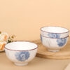 Chén đá mưa in hình 4.5 inch (cỏ xanh)