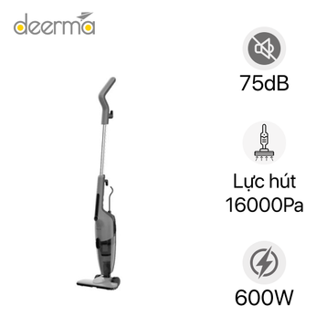 Máy hút bụi Deerma DX120C xám NEW - Chính hãng