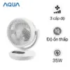 Quạt đứng lưu thông không khí AQUA AQS-FED2001R(W)-VN