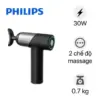 Súng massage fascial gun Philips PPM7323